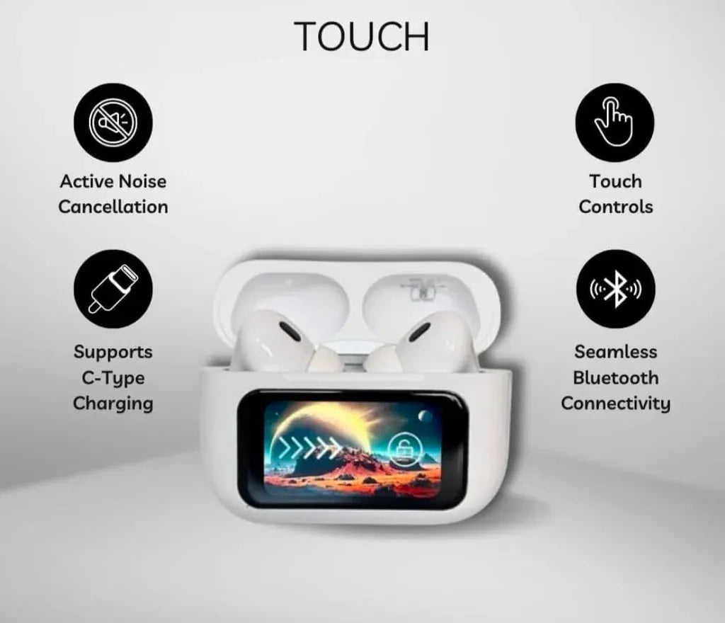 Airpods Pro With Touch Display Screen